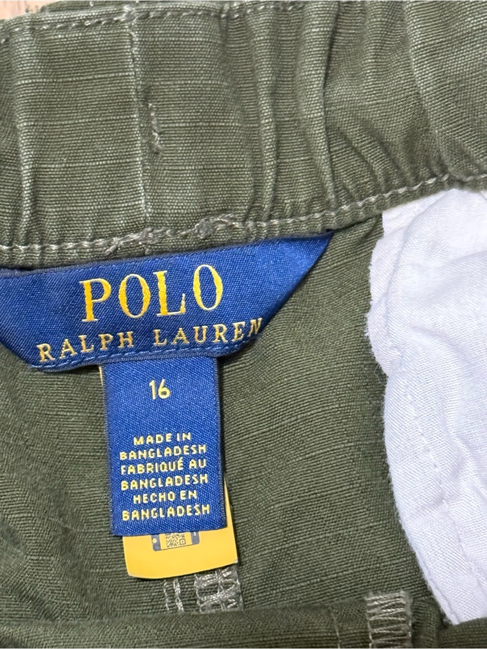 Polo by Ralph Lauren Dark Olive Cargo Shorts - Picture 3 of 5